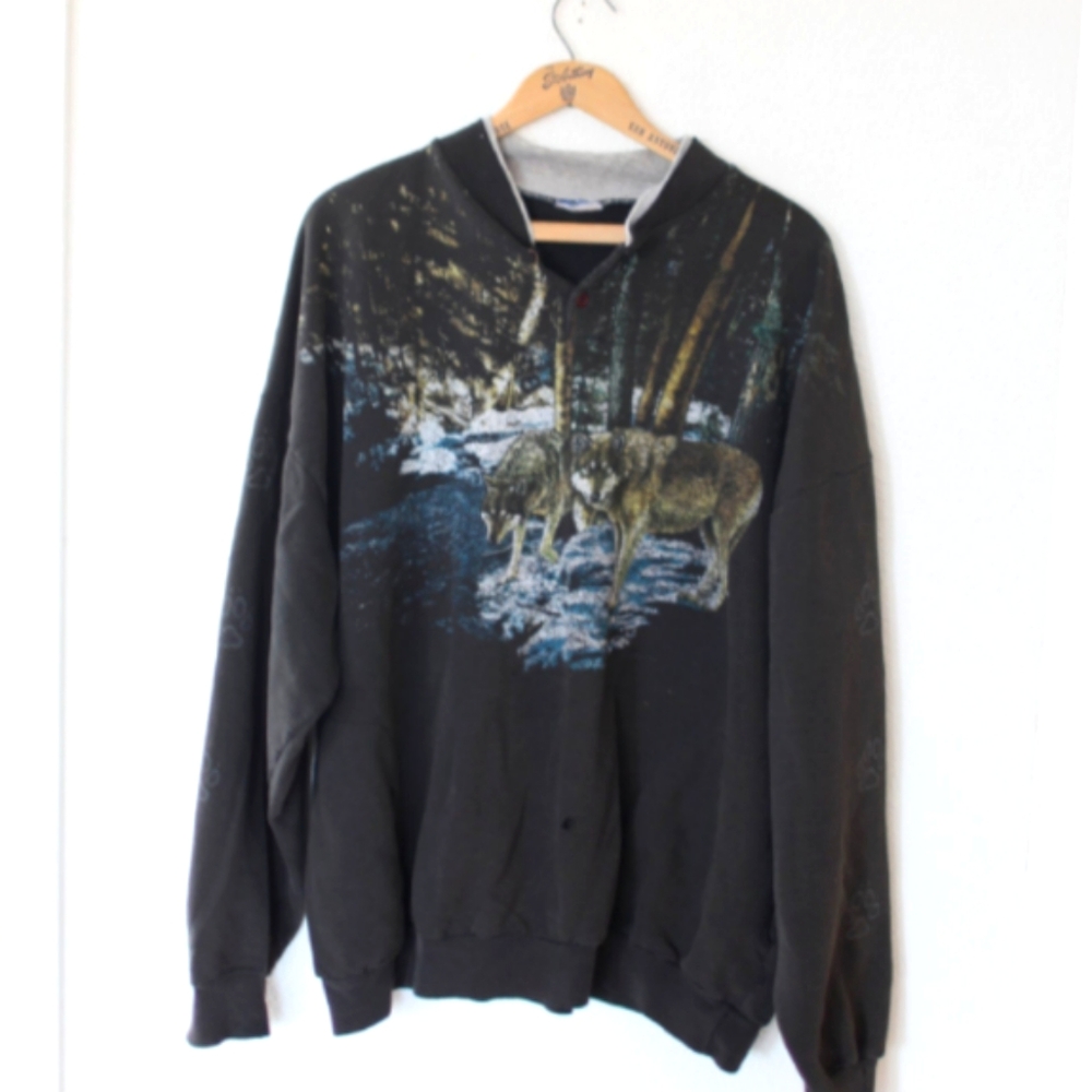Vintage Wolf Sweatshirt